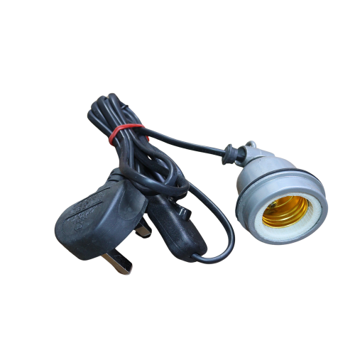 حامل لمبة سيراميك مع مفتاح