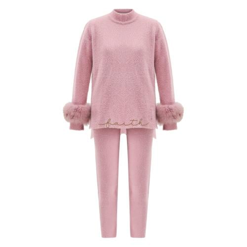 FOX ON PINK FLUFFY SET