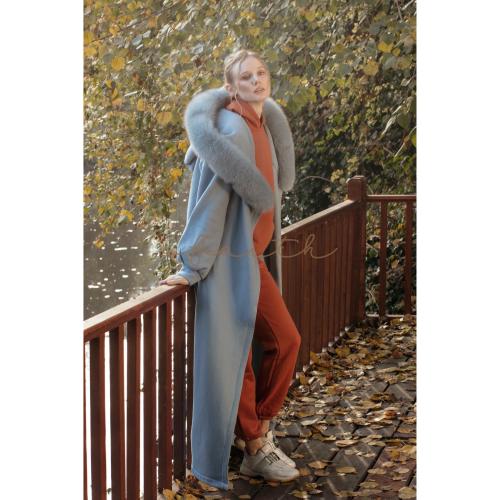 BABY BLUE HOODY FARWA