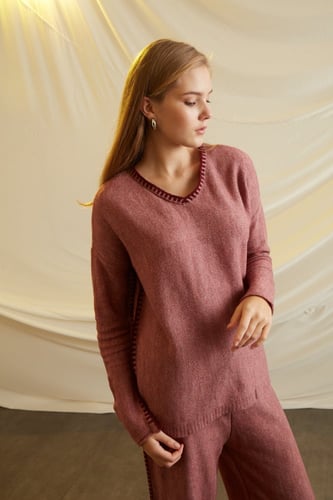 PINK WOOL SET