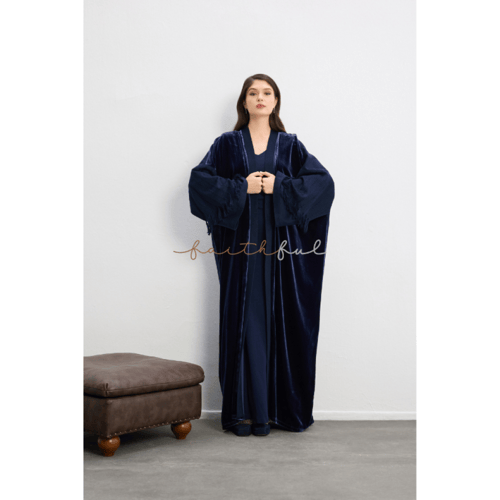 Navy blue Abaya