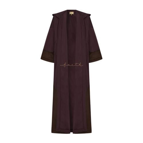 BURGUNDY WATERPROOF/CASHMERE MEN FARWA