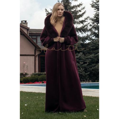 BURGENDY HOODY FARWA