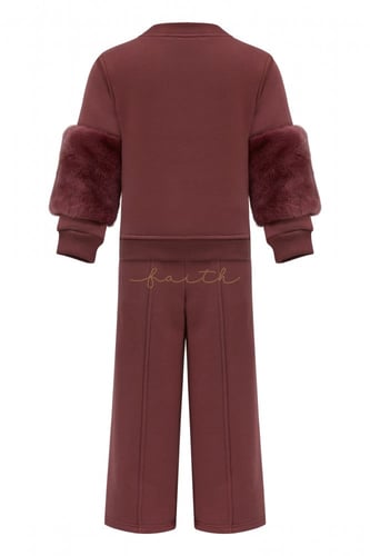 KIDS ROSE PINK REX ON SLEEVES