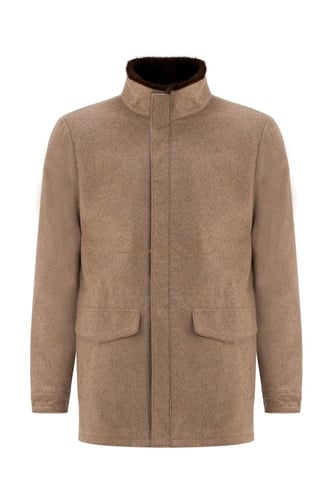 DARK GREEN JACKET, REMOVABLE VEST