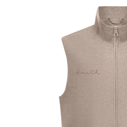 CASHMERE VEST