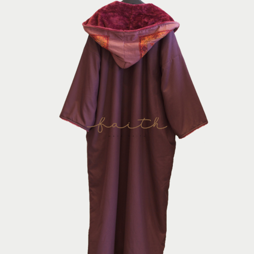 BURGUNDY TRADITIONAL MEN FARWA