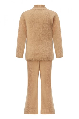 KIDS CAMEL FLUFFY SET