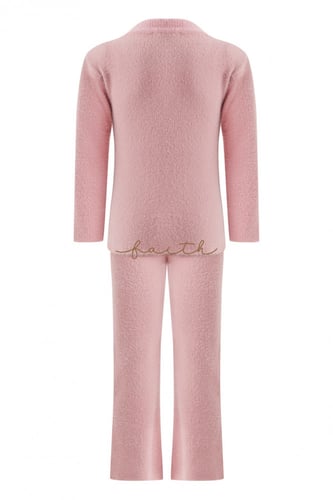 KIDS PINK FLUFFY SET