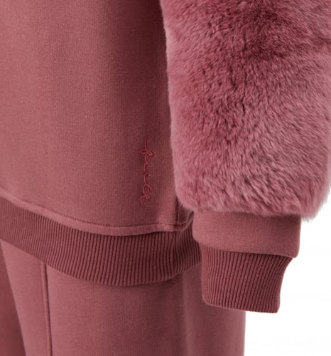 ROSE PINK REX ON SLEEVES