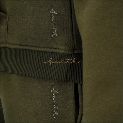 HOODY SWEATSHIRT FLEECE SET FOX ON SHOULDERS