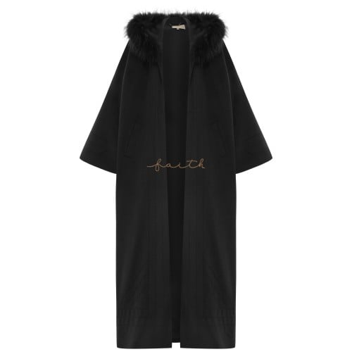 BLACK CASHMERE MEN FARWA