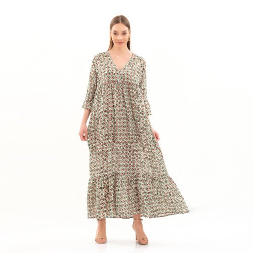Spanish Green Summer Dress