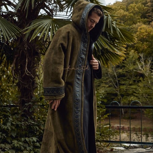 SUED HAND-MADE EMBRIODERY MEN FARWA