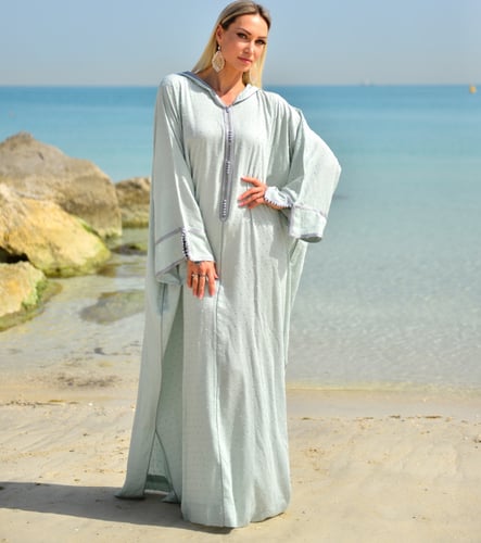 PINK COMPFY PLUMETI KAFTAN