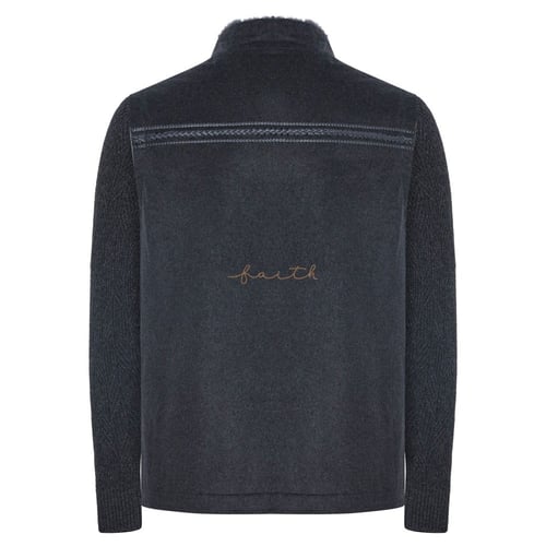 DARK GREY JACKET, REMOVABLE VEST