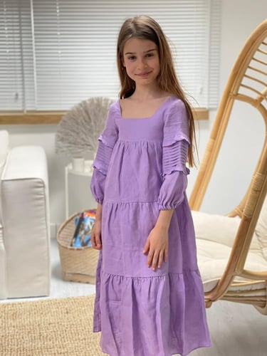 DAUGHTER VİCTORİA DRESS LUPIN LILAC