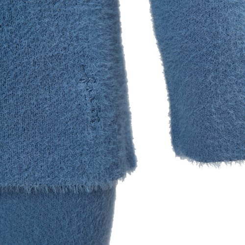 KIDS BLUE FLUFFY SET