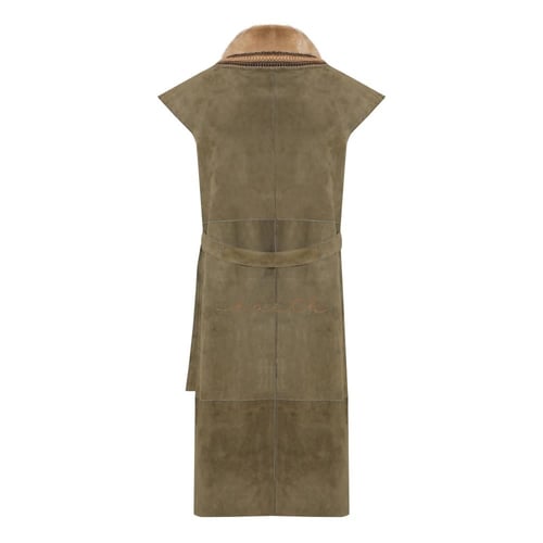 SUED MINK VEST