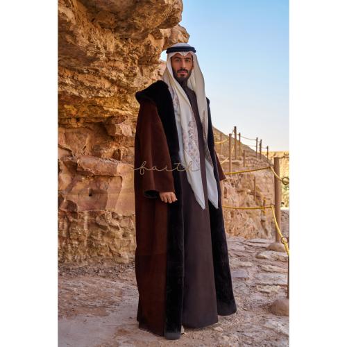 SUED WITH BACK LEATHER