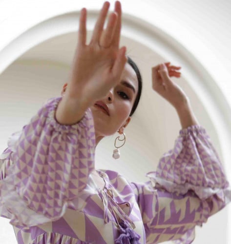 MOTHER OF PEARLS EARRINGS