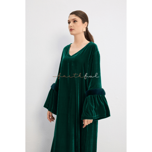 Mink Velvet Dress