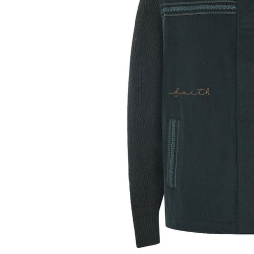 DARK GREEN JACKET, REMOVABLE VEST