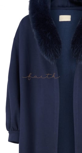 NAVY BLUE HOODY FARWA