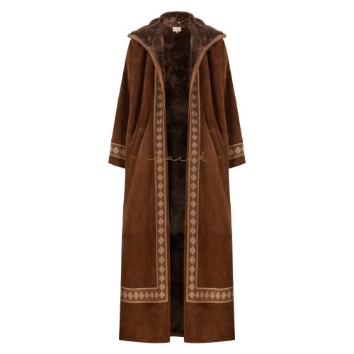 SUED HAND-MADE EMBRIODERY MEN FARWA