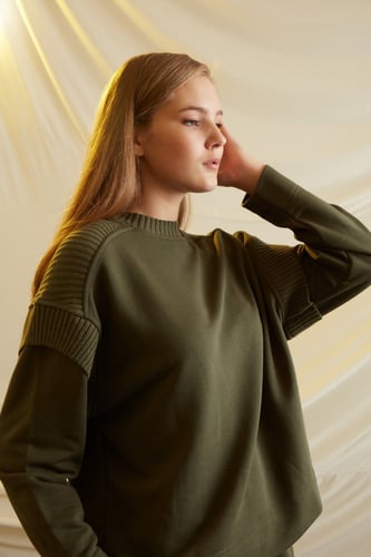 OLIVE GREEN COTTON SET