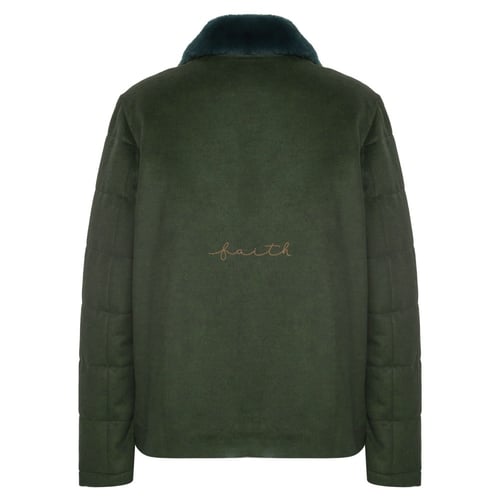GREEN WOOL JACKET