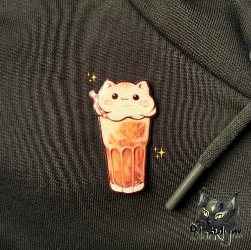 بروش القهوة المثلجة مع الكريمة (صناعة يدوية)