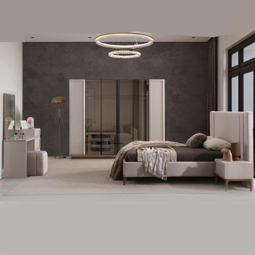 غرفة نوم مزدوجة هيلتون طقم 8 قطع