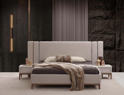 غرفة نوم مزدوجة هيلتون طقم 8 قطع