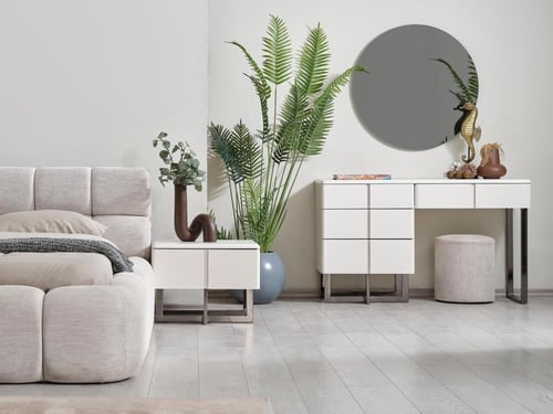 غرفة نوم مزدوجة دالاس طقم 8 قطع