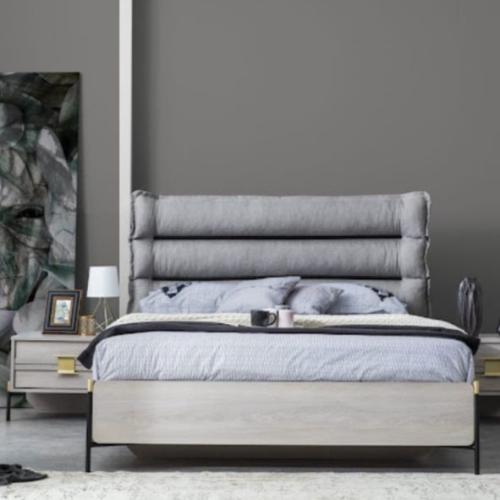 سرير 180 سم مع التخزين كومود مزدوج