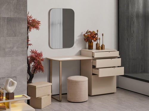 غرفة نوم مزدوجة ليزبون طقم 8 قطع