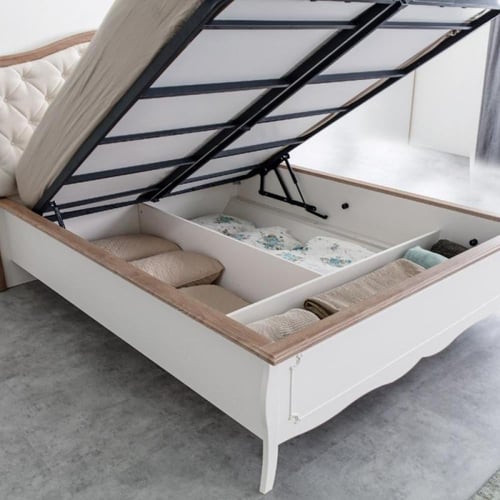 غرفة نوم مزدوجة نيو كنتري طقم 7 قطع