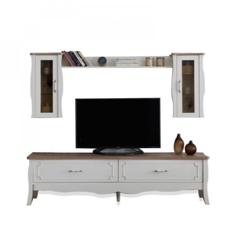 طقم مكتبة تلفزيون نيو كنتري