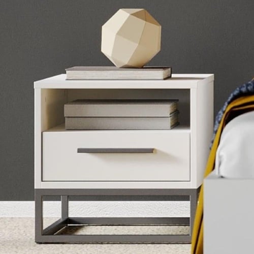 غرفة نوم شبابية ليجند ابيض طقم 7 قطع