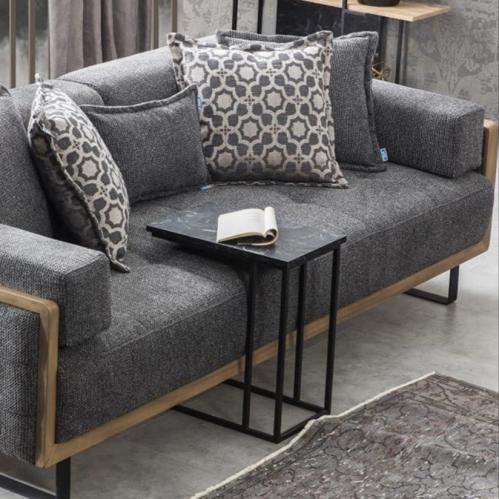 طاولة جانبية لوفت خشبي