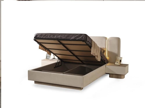 غرفة نوم مزدوجة جونس طقم 9 قطع