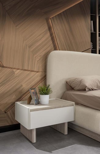 غرفة نوم مزدوجة ميركيور طقم 7 قطع