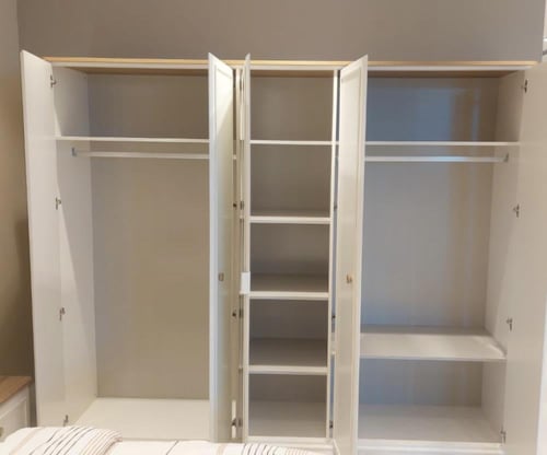 غرفة نوم مزدوجة مودرن كونتري طقم 7 قطع