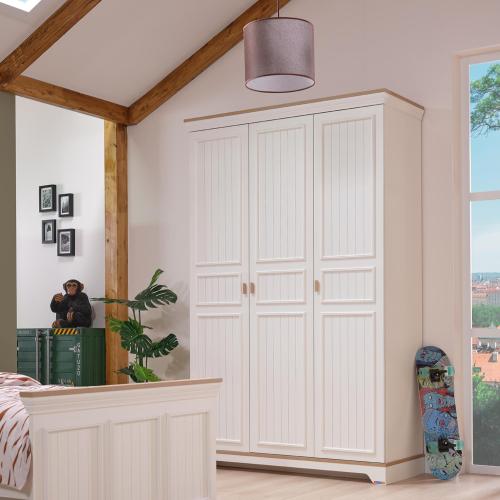 Monte youth 3 door wardrobe