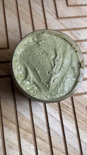Matcha body mask