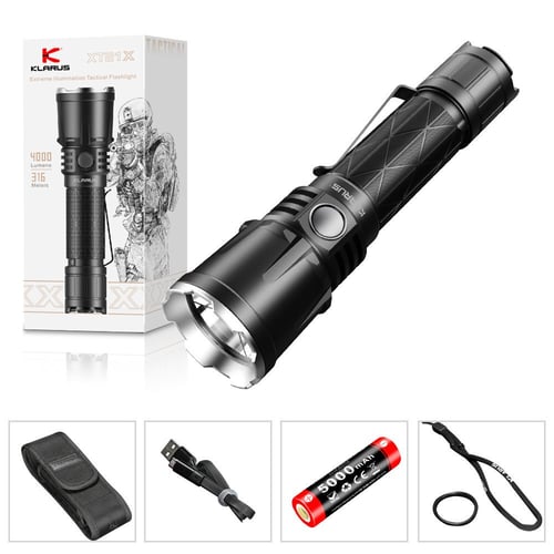 كشاف يدوي . القوة : 4000 لمونز الموديل - XT21X