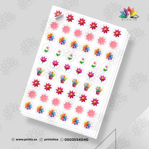 ستيكرات ورود تحفيزية للطالبات 6 ورقات (324 ملصق)