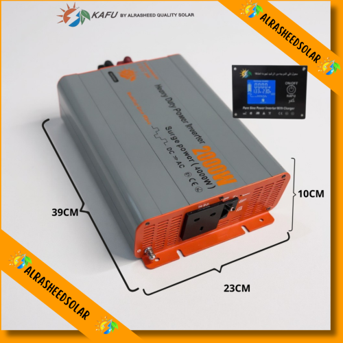 محول كفو نحيف المطور موجه نقيه (بيور ساين) 12 فولت...