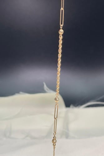 انسيالة / سوارة ايطالي عيار 18k